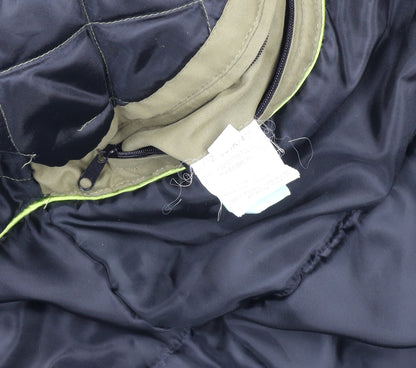 Mens UK Size 40 Bush Green Puffer Jacket