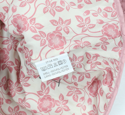 Womens UK Size 10 Champion Pink Quilted Coat