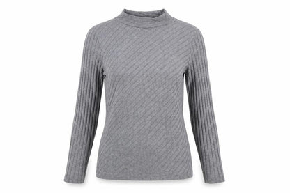 Womens UK Size 10 Mango Grey Basic T-Shirt