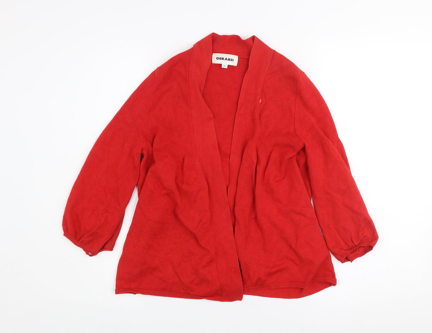 Womens UK Size L Gerard Red Cardigan Jumper