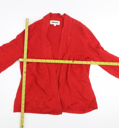 Womens UK Size L Gerard Red Cardigan Jumper