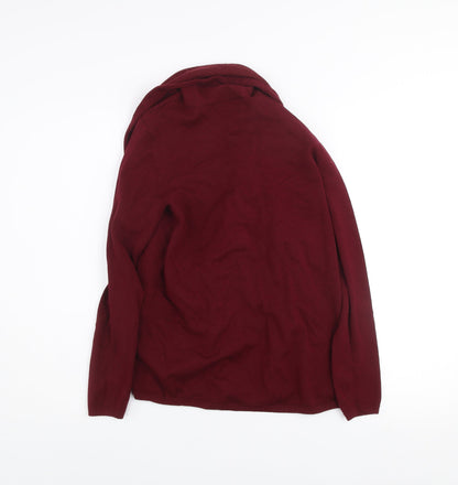 Womens UK Size S Dunnes Red Cardigan Jumper