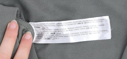 Mango Women’s Grey Jogger Style Tapered Trousers Size M