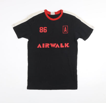 Mens UK Size S AIRWALK Black  T-Shirt