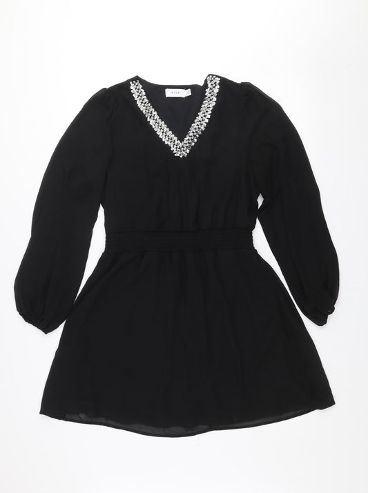 Womens UK Size 8 VILA A-Line Dress
