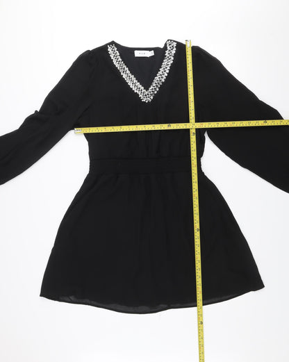 Womens UK Size 8 VILA A-Line Dress