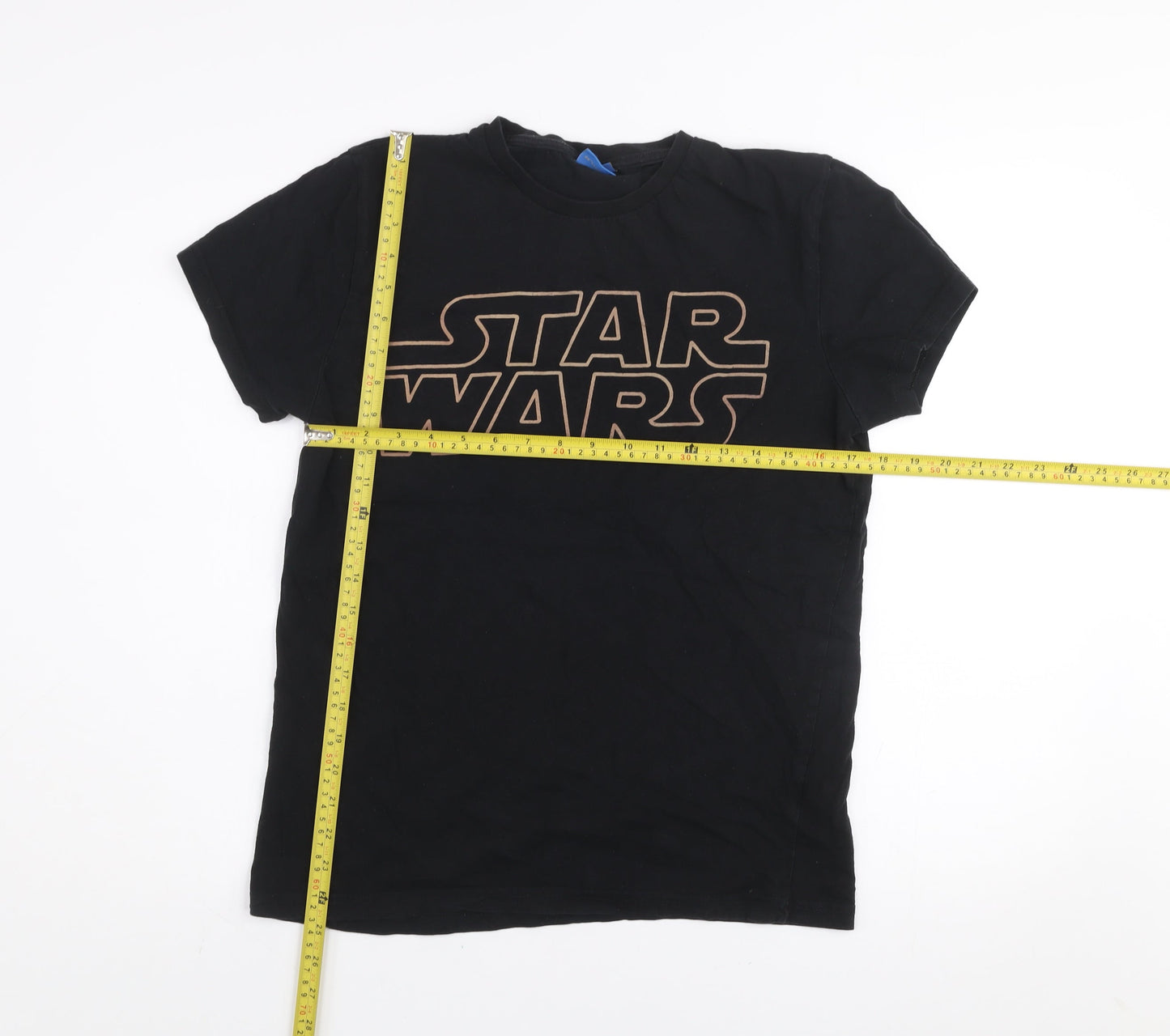 Star Wars Men's Black Medium Graphic Print Short Sleeve T-Shirt