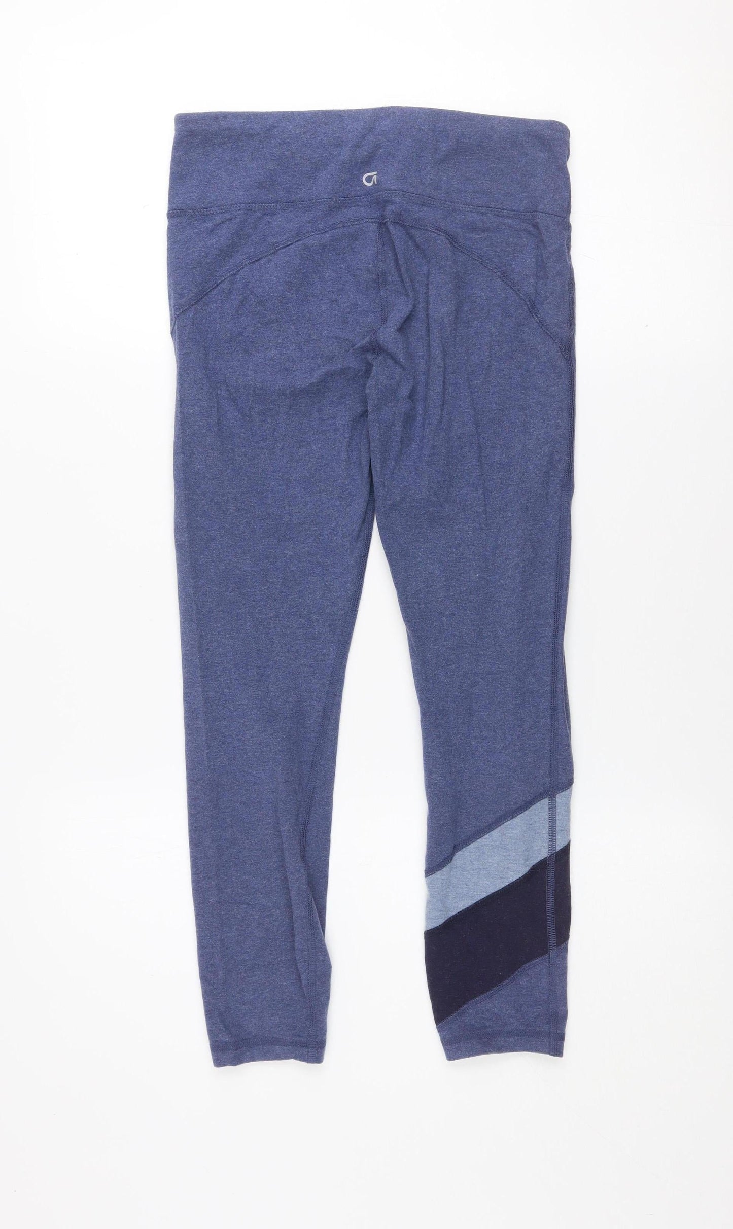 Womens UK Size S GapFit Slim Fit Leggings Blue Leggings