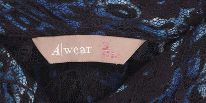 Womens UK Size 12 A|wear Fit & Flare Dress