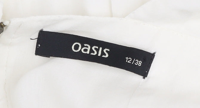 Womens UK Size 12 Oasis A-Line Dress