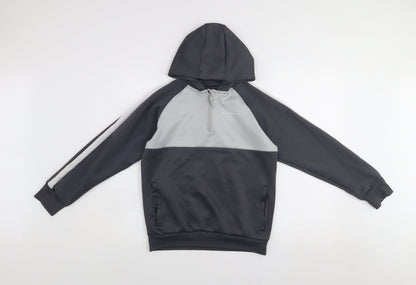Boys UK Size 12-13 Years McKenzie Grey Pullover Hoodie