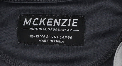 Boys UK Size 12-13 Years McKenzie Grey Pullover Hoodie