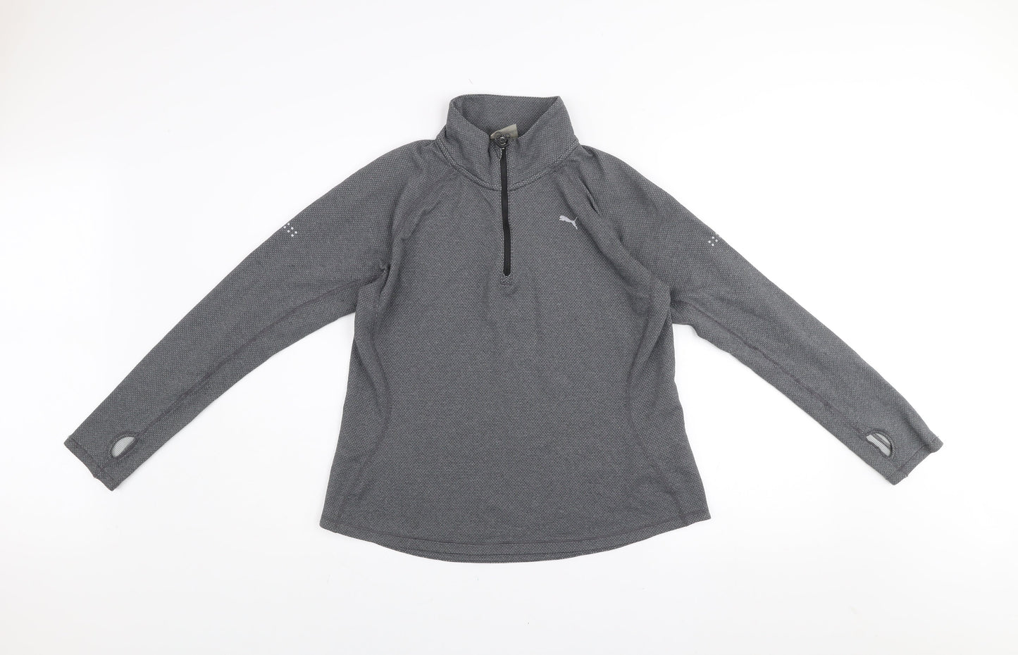 Womens UK Size XL PUMA Grey Pullover Sweatshirt