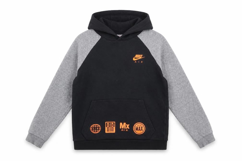 Boys UK Size 12-13 Years Nike Black Pullover Hoodie