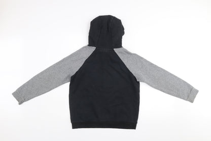 Boys UK Size 12-13 Years Nike Black Pullover Hoodie