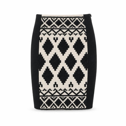 Womens UK Size XS Part Two Straight & Pencil Knit Skirt