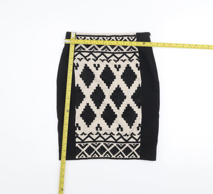 Womens UK Size XS Part Two Straight & Pencil Knit Skirt