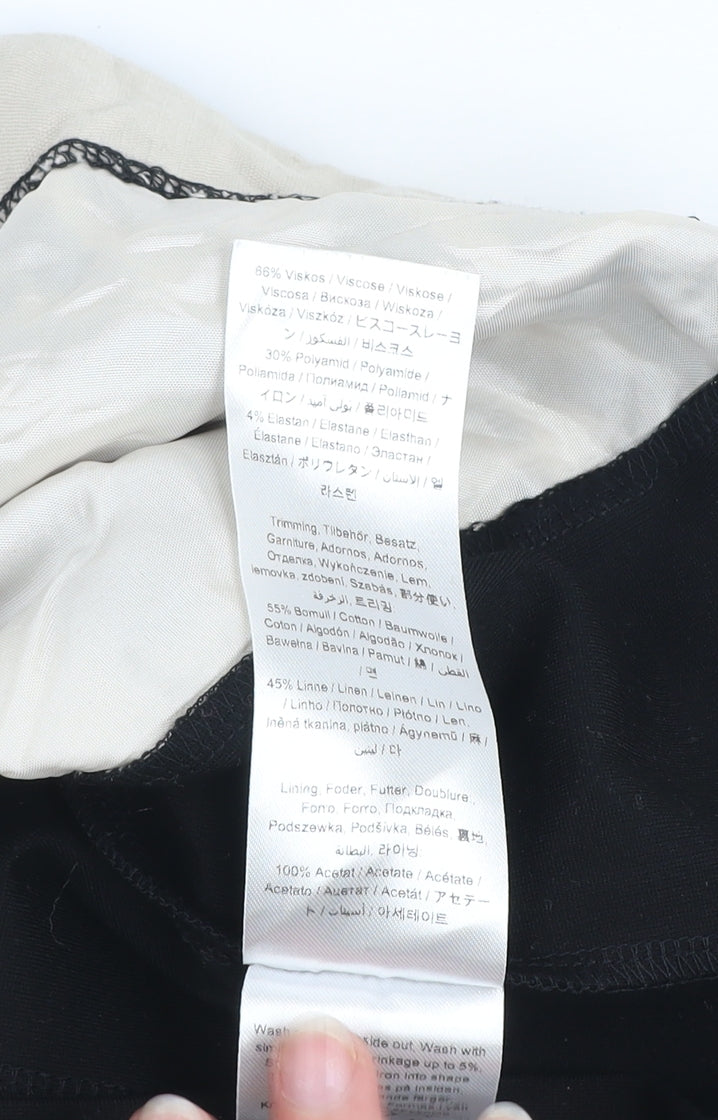 Womens UK Size XS Part Two Straight & Pencil Knit Skirt