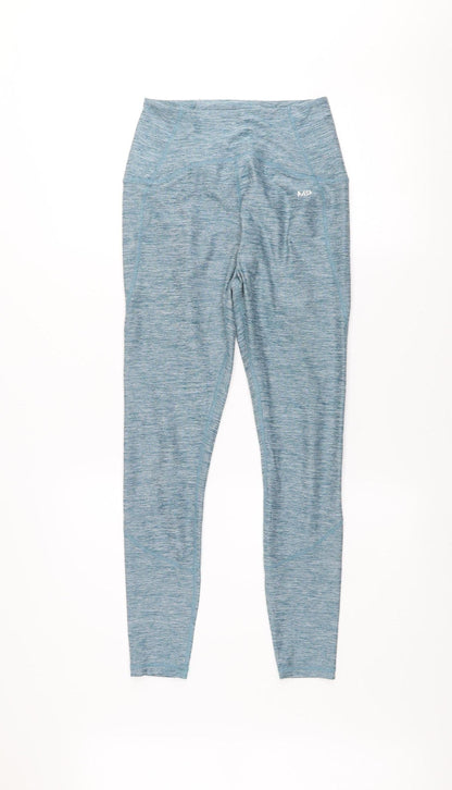 Womens UK Size S MP Slim Fit Leggings Blue Leggings