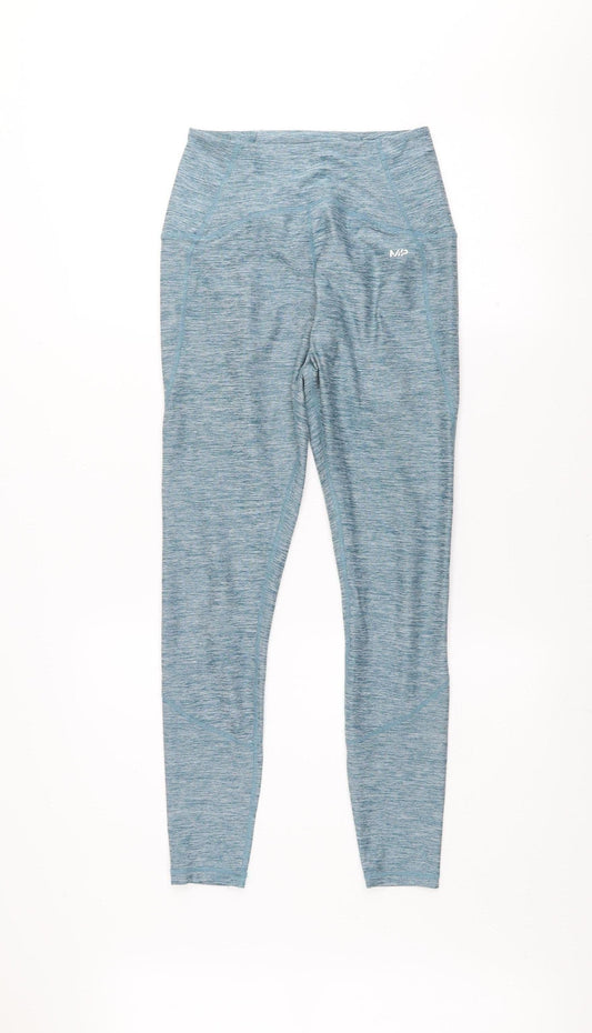 Womens UK Size S MP Slim Fit Leggings Blue Leggings