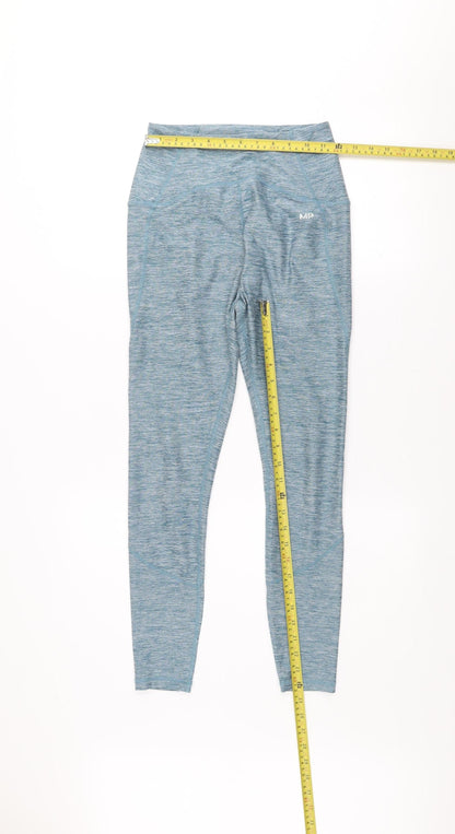 Womens UK Size S MP Slim Fit Leggings Blue Leggings