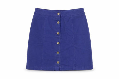 Womens UK Size 10 PRETTYLITTLETHING A-Line Twill Skirt
