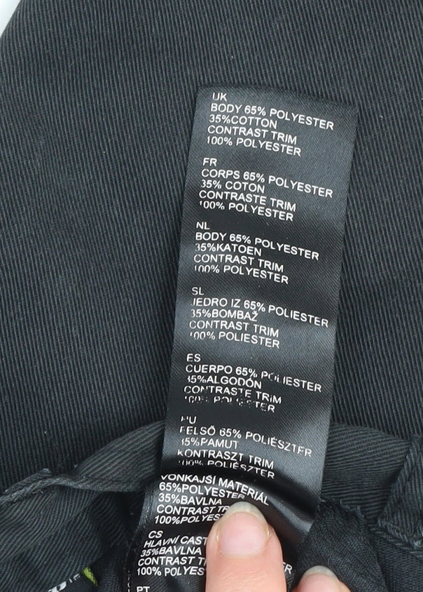 Dunlop Safety Men's Black Cargo Workwear Trousers W30 L32