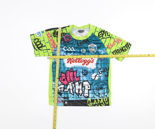 Azzurri Boys Multicoloured 2 Years Sports Jersey T-Shirt