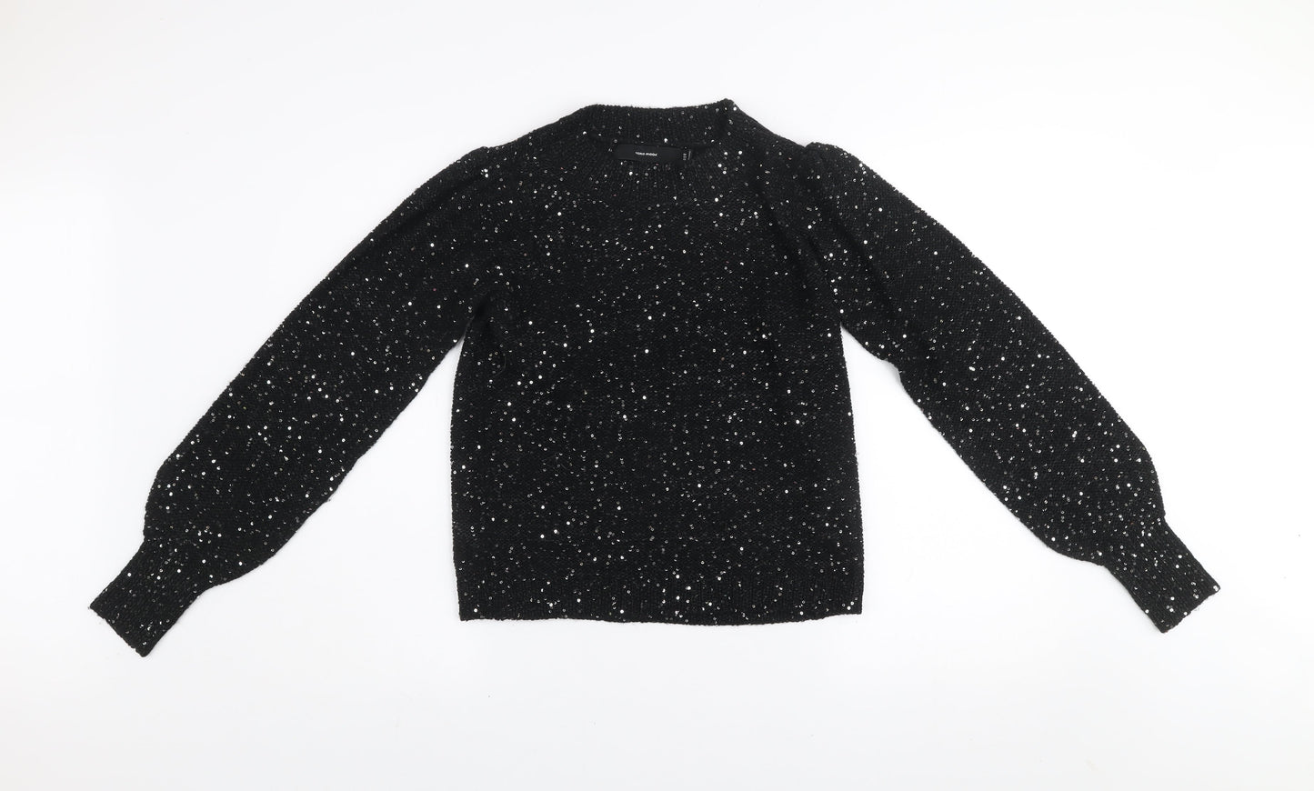 Womens UK Size S VERO MODA Black Pullover Jumper