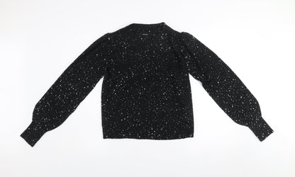 Womens UK Size S VERO MODA Black Pullover Jumper