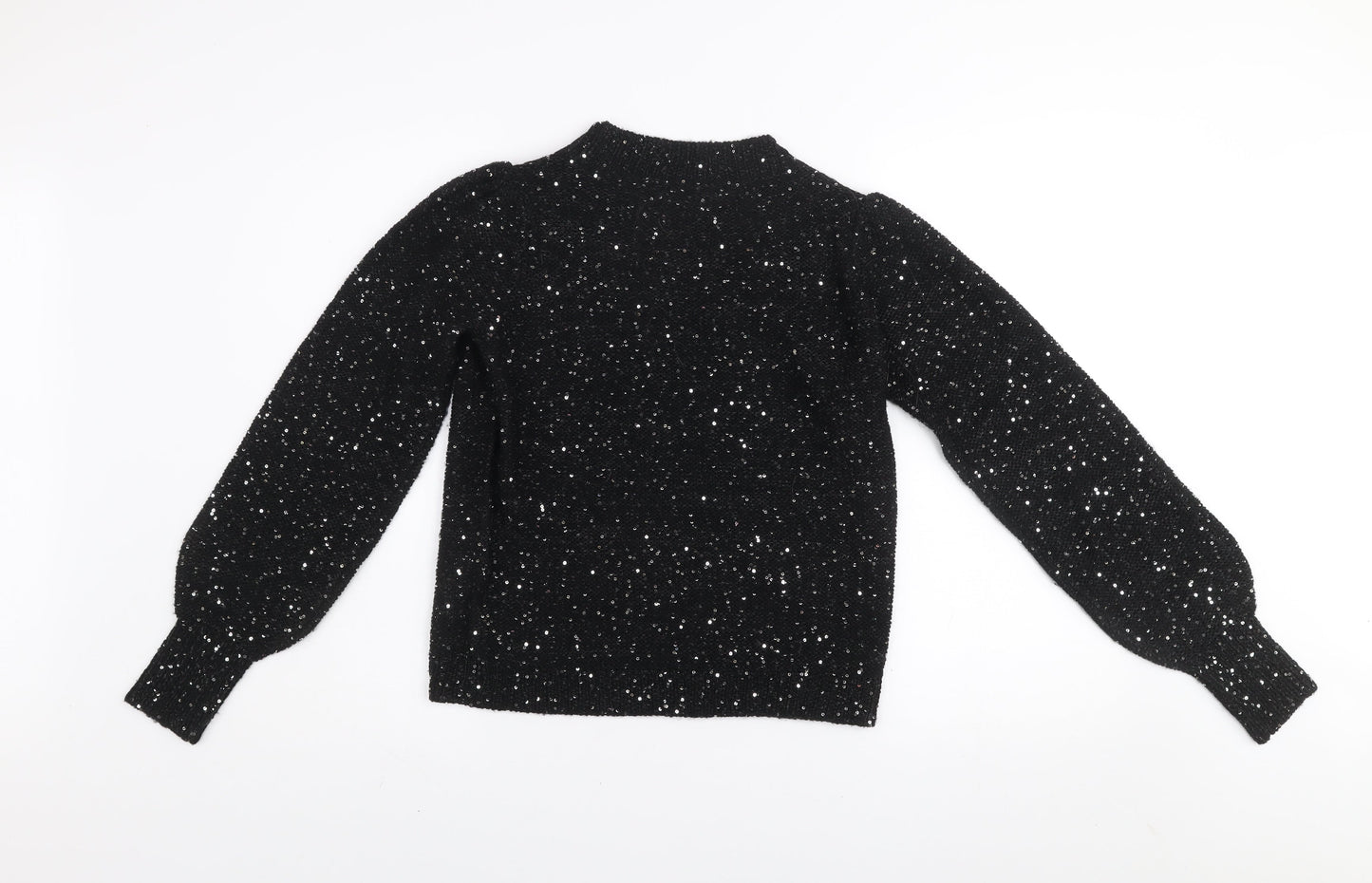Womens UK Size S VERO MODA Black Pullover Jumper