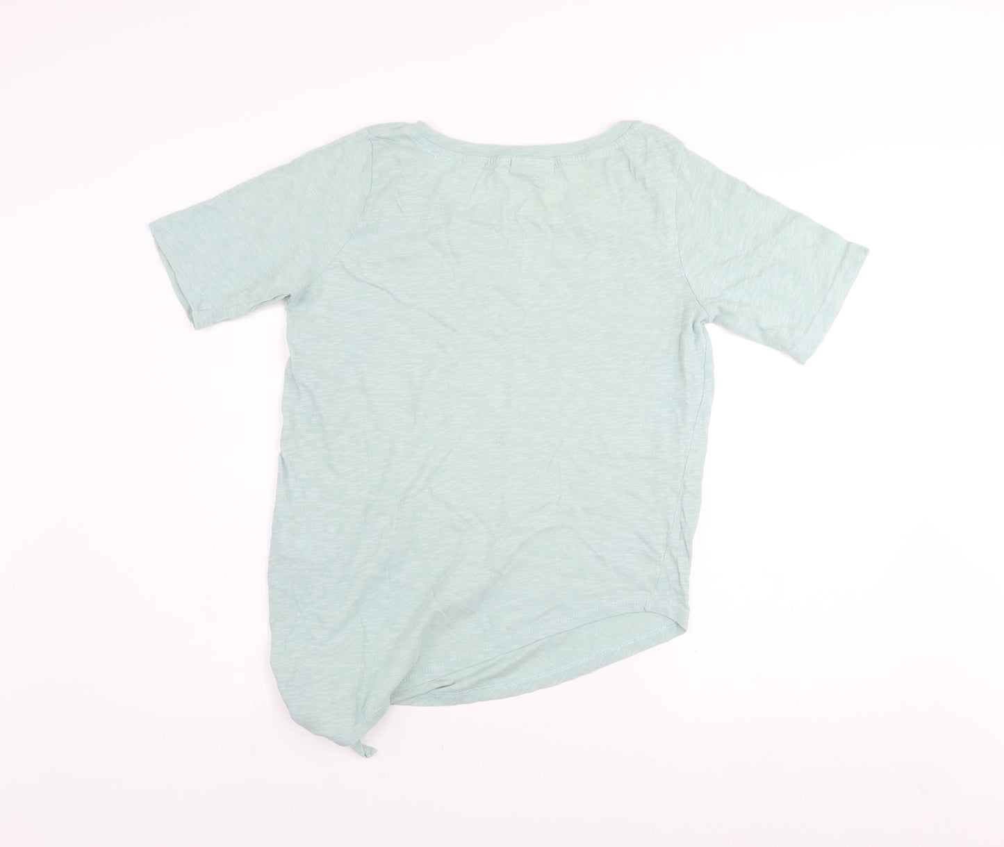 Womens UK Size M Only Green Basic T-Shirt