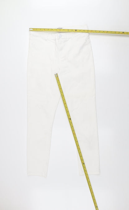 Dorothy Perkins Frankie Women’s White Slim Fit Skinny Jeans Size 14S