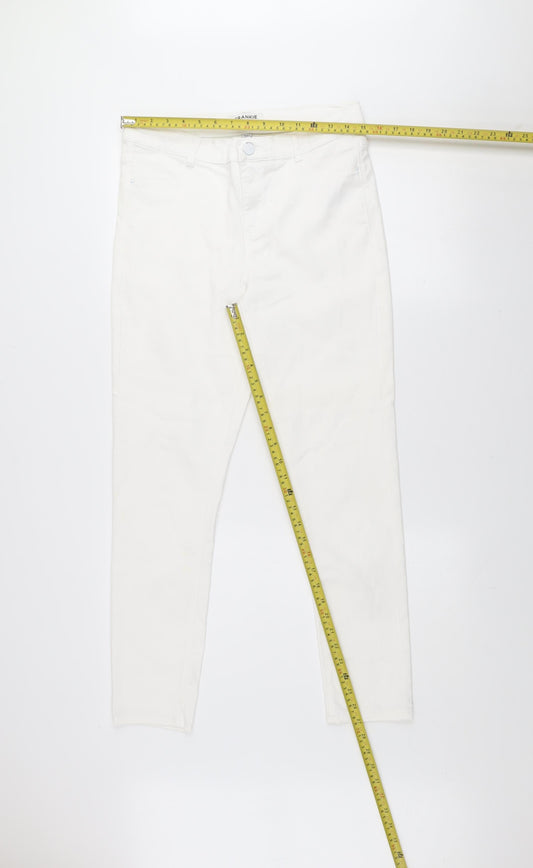 Dorothy Perkins Frankie Women’s White Slim Fit Skinny Jeans Size 14S