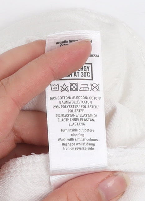 Dorothy Perkins Frankie Women’s White Slim Fit Skinny Jeans Size 14S