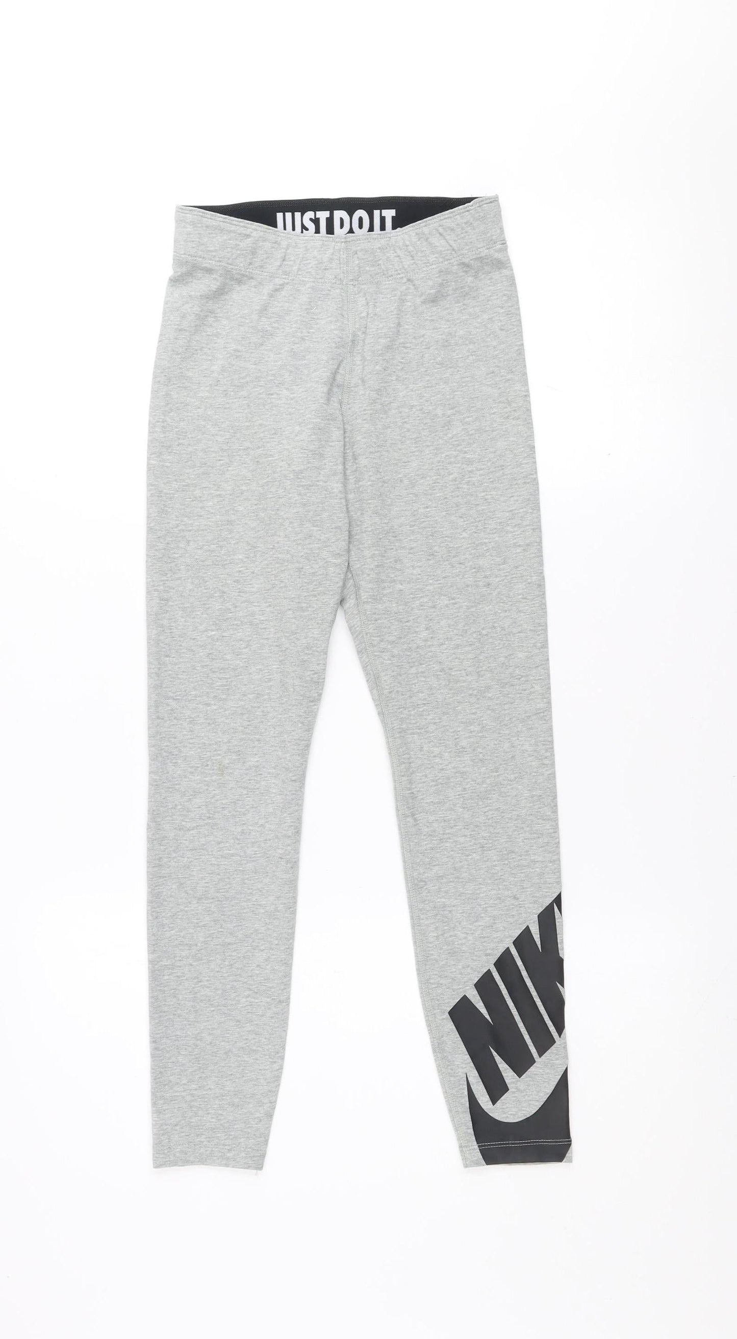 Nike Womens Grey XS Slim Fit Active Leggings Gym Yoga Pants