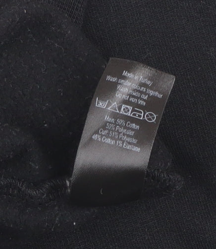 George Women’s Black Embellished Crew Neck Pullover Jumper Size 12-14