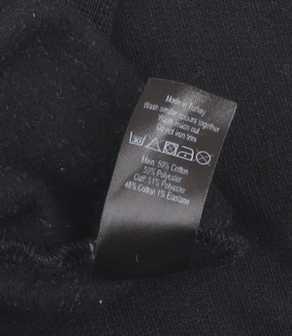 George Women’s Black Embellished Crew Neck Pullover Jumper Size 12-14