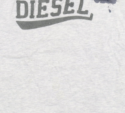 Mens UK Size XL Diesel Grey  T-Shirt