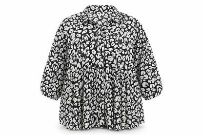 Womens UK Size 16 Very Black Tunic Blouse