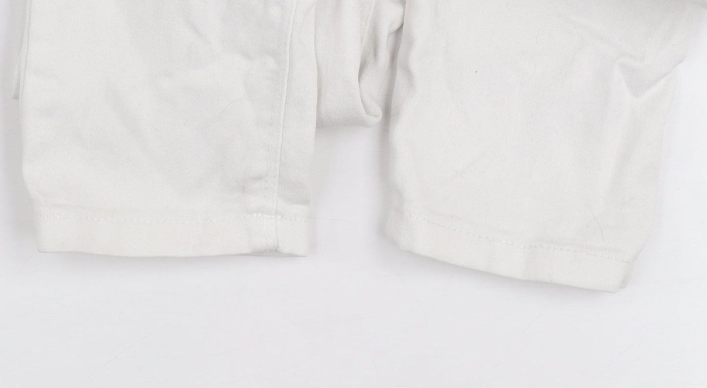 Denim Co. Women White Size 16 Skinny Stretch Jeans