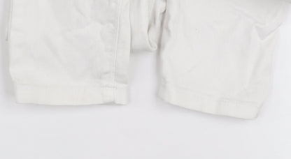 Denim Co. Women White Size 16 Skinny Stretch Jeans