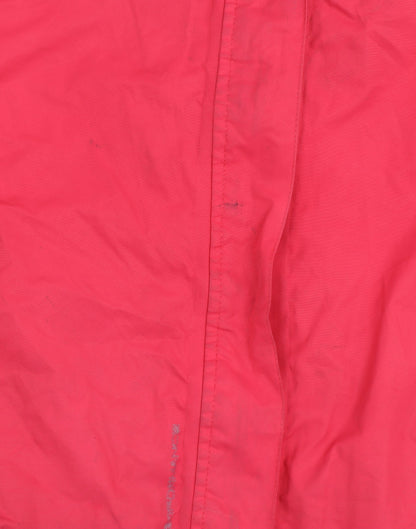 Regatta Womens Pink Waterproof Hooded Rain Jacket Size 10