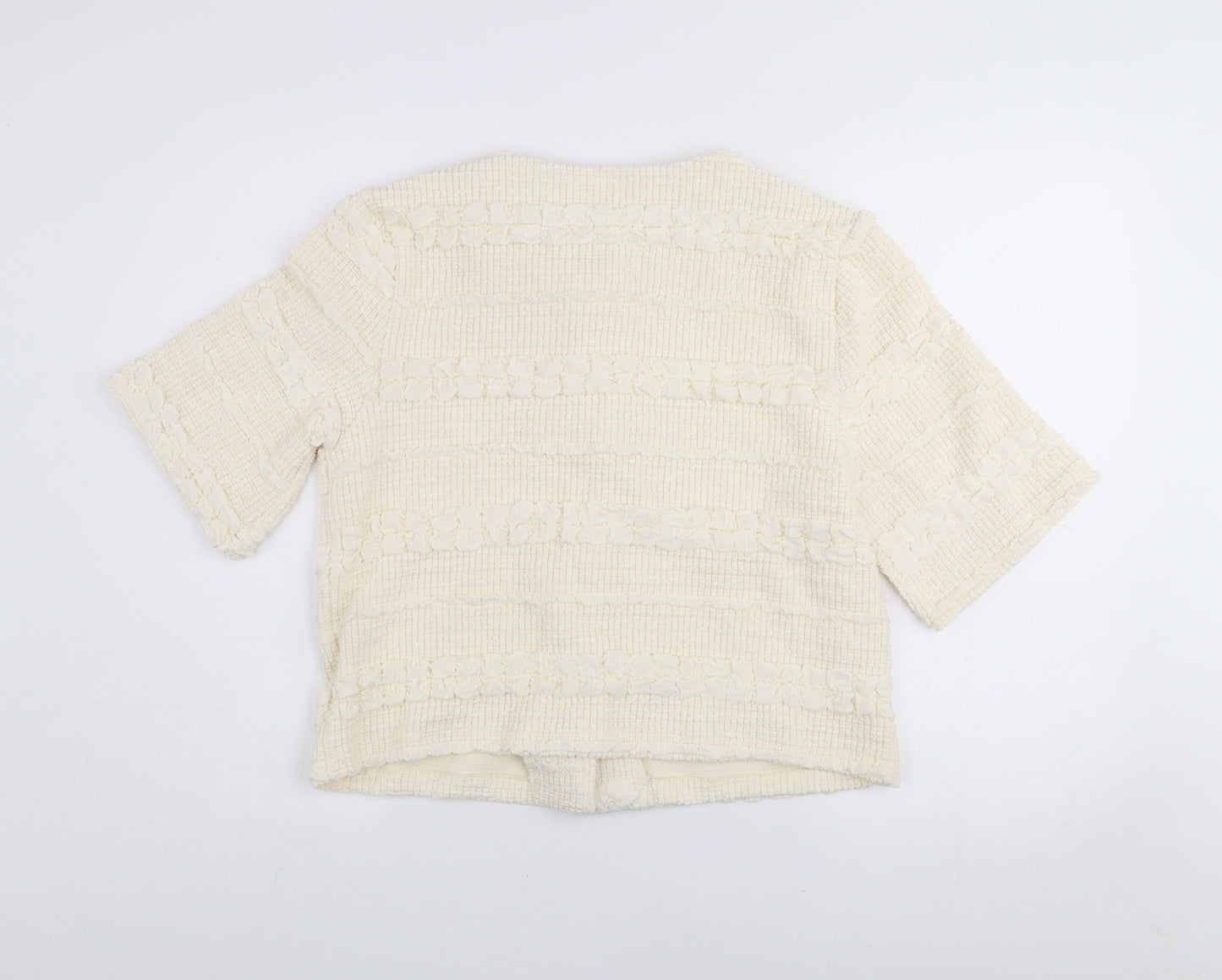 Womens UK Size M Emily & Me Ivory Basic Jacket