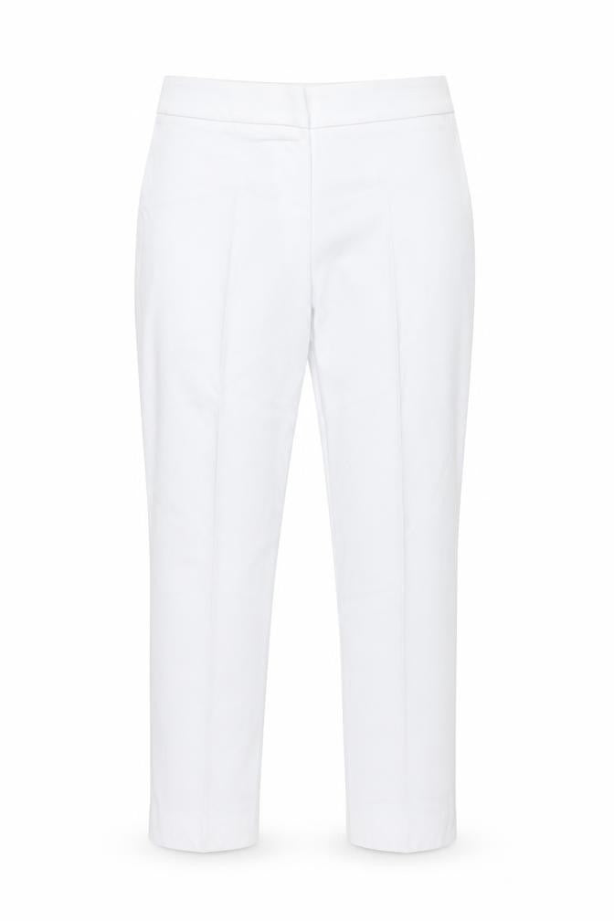 Womens UK Size 14 Savida Slim Fit Casual Business Travel White Trousers