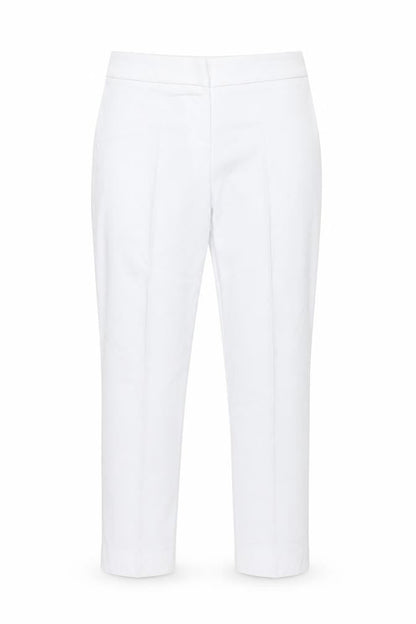 Womens UK Size 14 Savida Slim Fit Casual Business Travel White Trousers