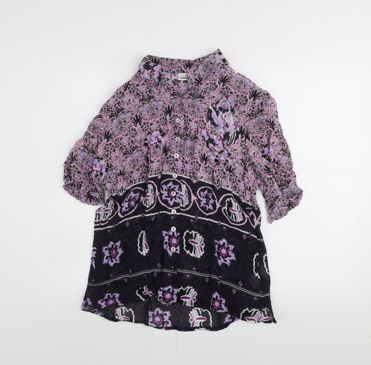 Womens UK Size 12 Gerry Weber Multicoloured Tunic Blouse