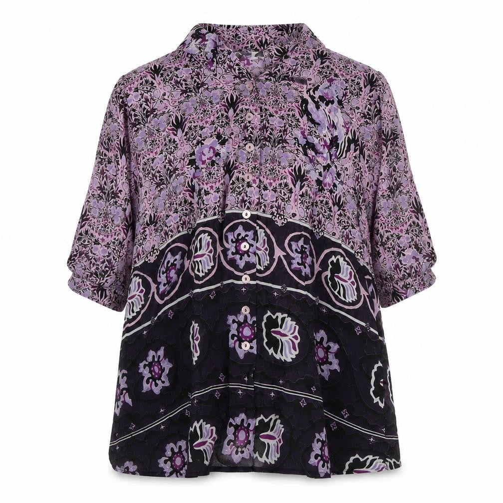 Womens UK Size 12 Gerry Weber Multicoloured Tunic Blouse