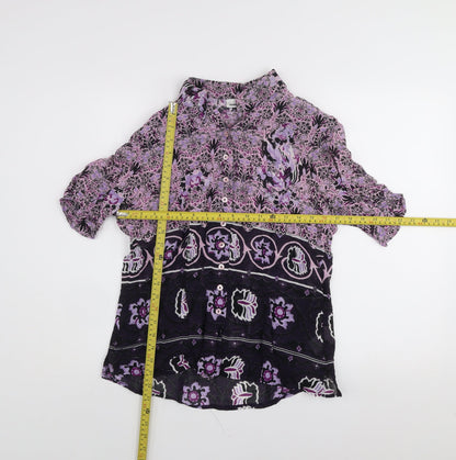 Womens UK Size 12 Gerry Weber Multicoloured Tunic Blouse