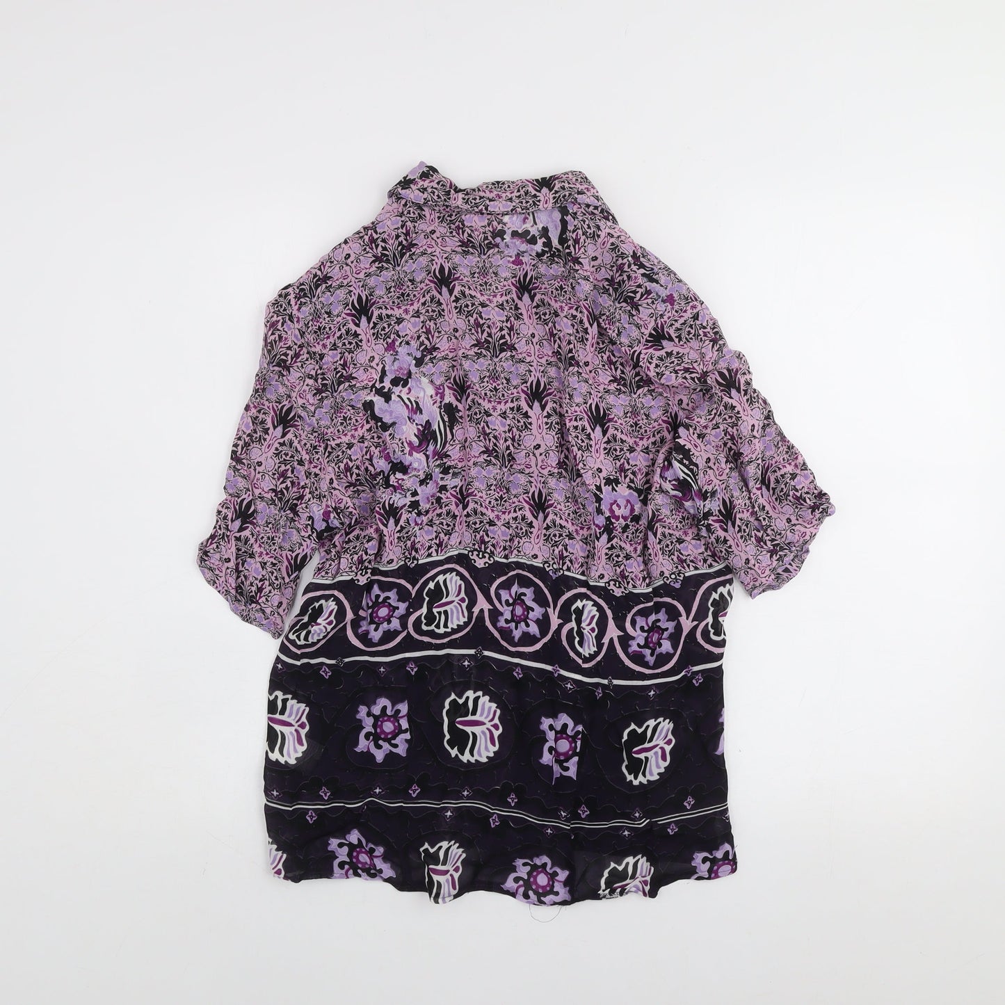 Womens UK Size 12 Gerry Weber Multicoloured Tunic Blouse